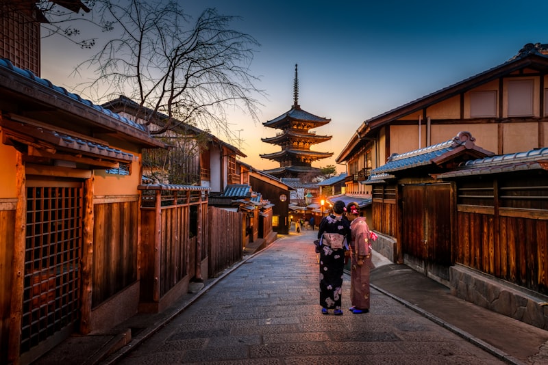 Japan Tourist Visa - Mount Fuji & Pagoda